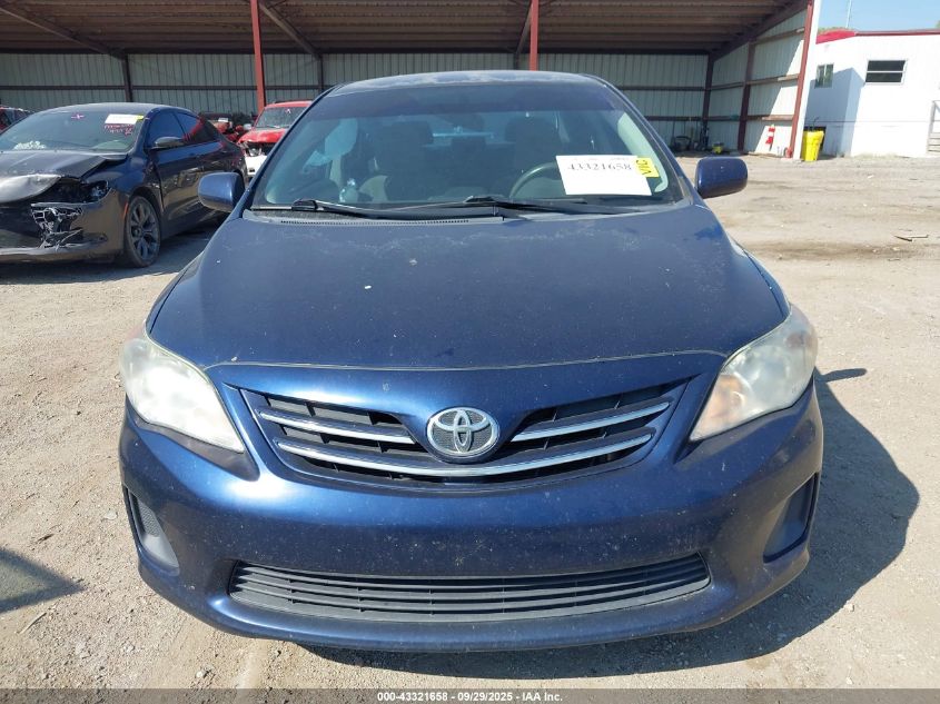2013 Toyota Corolla Le VIN: 5YFBU4EE6DP208565 Lot: 43321658