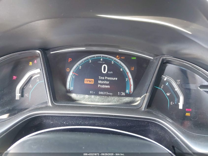 2020 Honda Civic Ex VIN: SHHFK7H61LU417735 Lot: 43321672