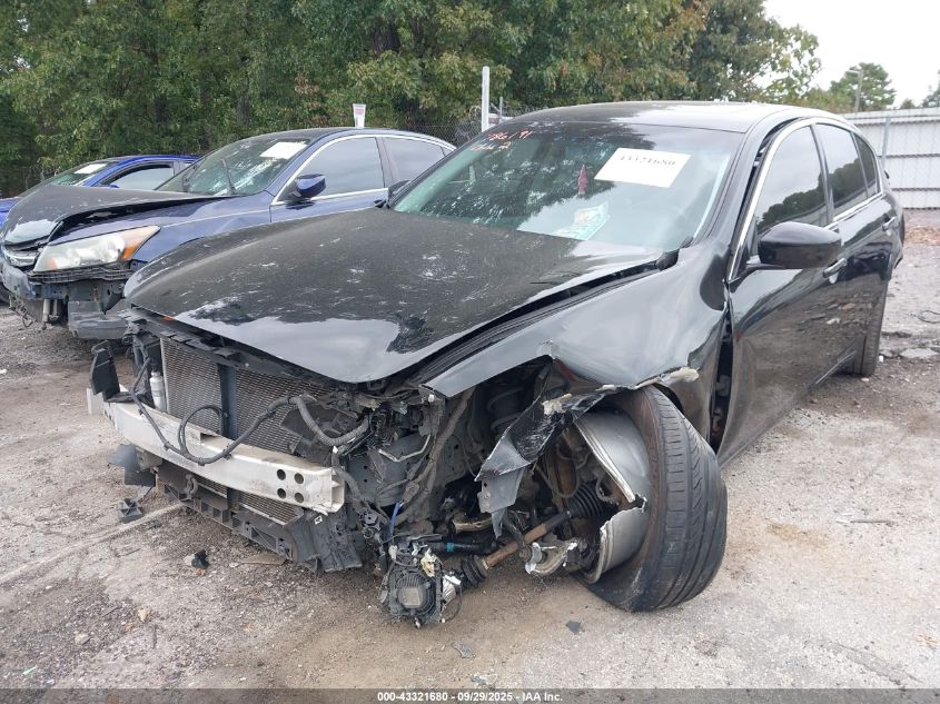 2013 Infiniti G37X VIN: JN1CV6AR0DM753477 Lot: 43321680