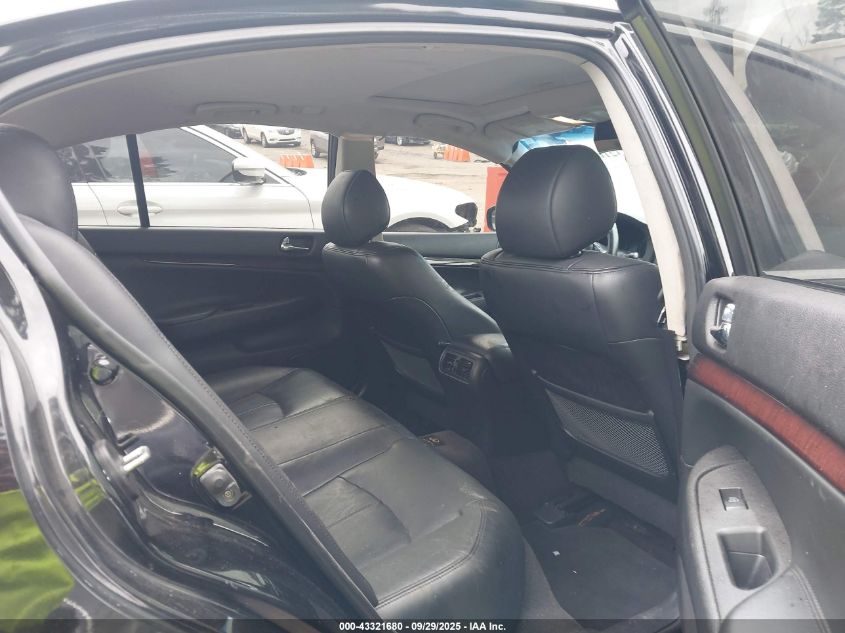 2013 Infiniti G37X VIN: JN1CV6AR0DM753477 Lot: 43321680