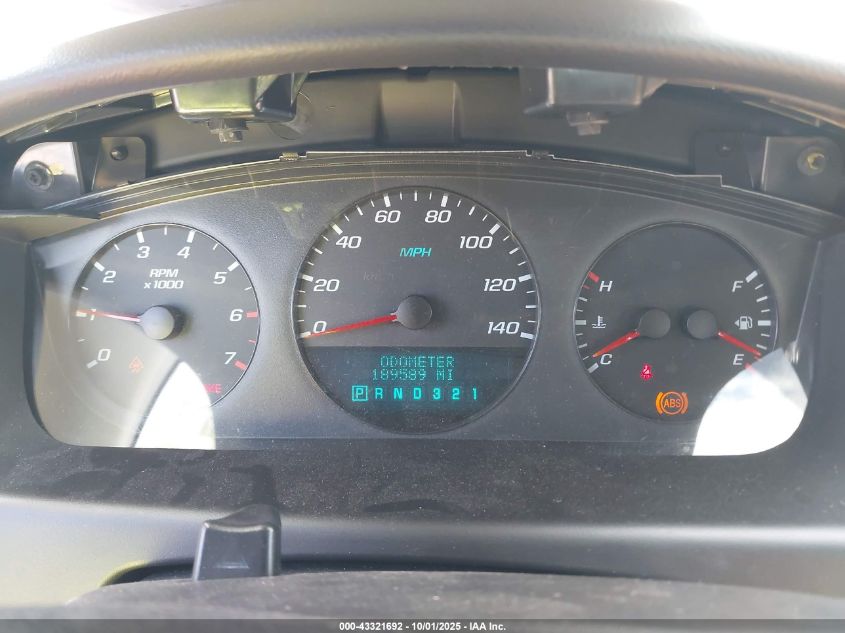 2008 Chevrolet Impala Ls VIN: 2G1WB58K489218105 Lot: 43321692