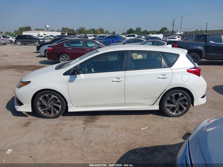 2017 Toyota Corolla Im VIN: JTNKARJE1HJ552340 Lot: 43321700
