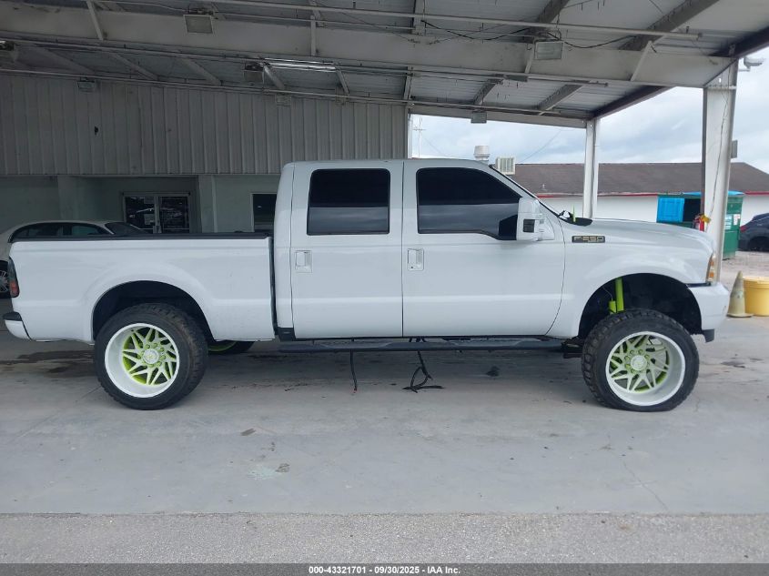 2004 Ford F-250 Lariat/Xl/Xlt VIN: 1FTNW21P14EB75166 Lot: 43321701