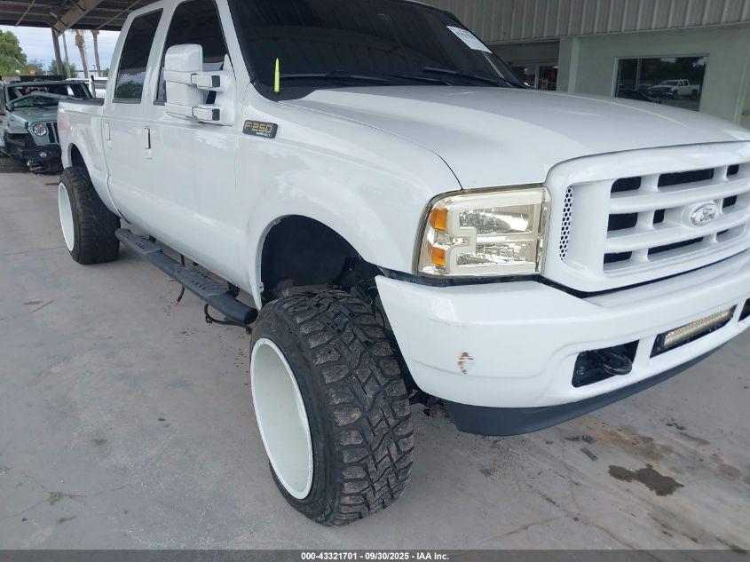 2004 Ford F-250 Lariat/Xl/Xlt VIN: 1FTNW21P14EB75166 Lot: 43321701
