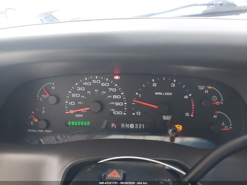 2004 Ford F-250 Lariat/Xl/Xlt VIN: 1FTNW21P14EB75166 Lot: 43321701