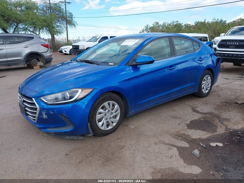 2017 HYUNDAI ELANTRA SE - 5NPD74LF6HH204370
