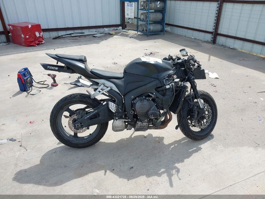 2008 Honda Cbr600 Rr VIN: JH2PC40198M100034 Lot: 43321725