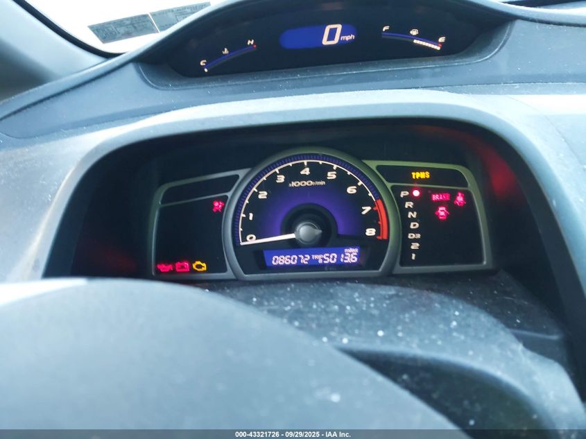 2009 Honda Civic Lx-S VIN: 2HGFA16629H338499 Lot: 43321726