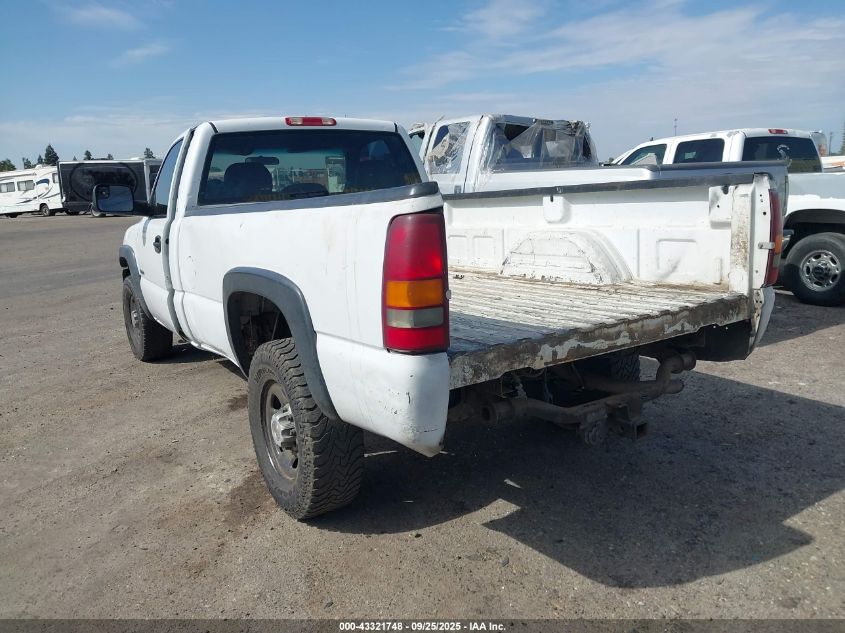 2002 Chevrolet Silverado 2500 VIN: 1GCGC24U22Z224741 Lot: 43321748