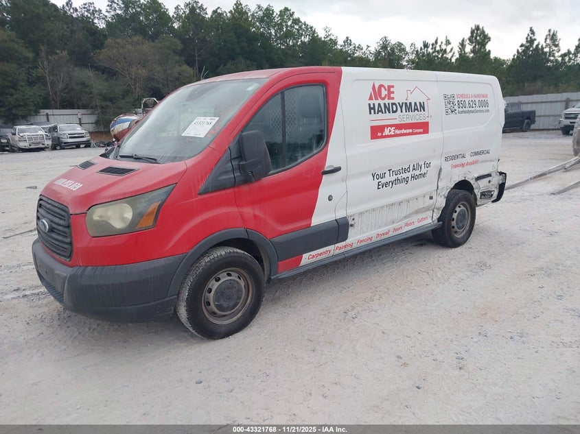 Vin: 1ftye1zm8hka40049, lot: 43816433, ford transit-150 20172