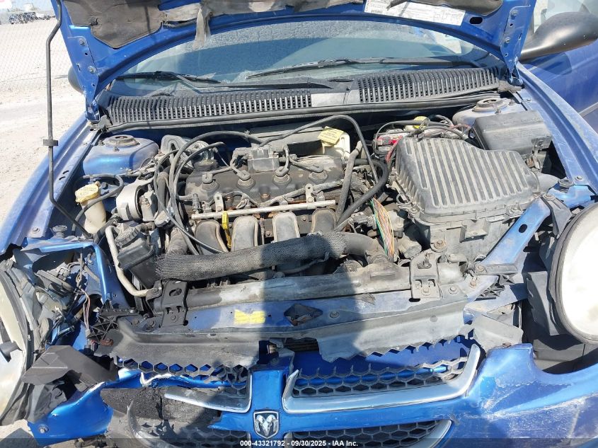 2005 Dodge Neon Sxt VIN: 1B3ES56C15D140784 Lot: 43321792