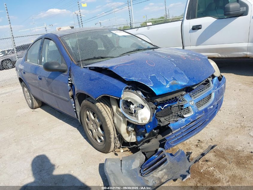 2005 Dodge Neon Sxt VIN: 1B3ES56C15D140784 Lot: 43321792