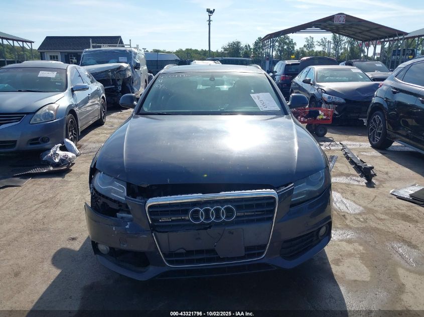 2009 Audi A4 2.0T Avant VIN: WAUXF78KX9A122221 Lot: 43321796