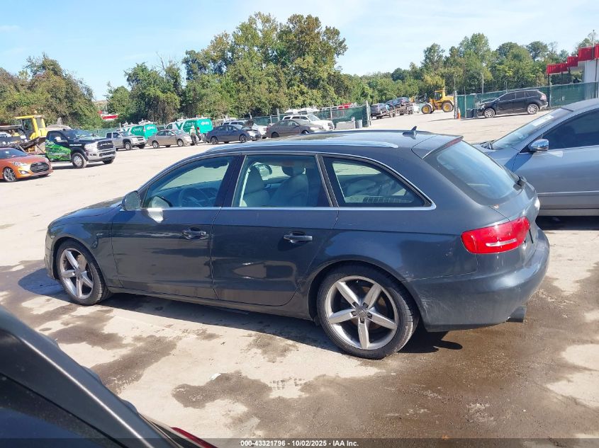 2009 Audi A4 2.0T Avant VIN: WAUXF78KX9A122221 Lot: 43321796