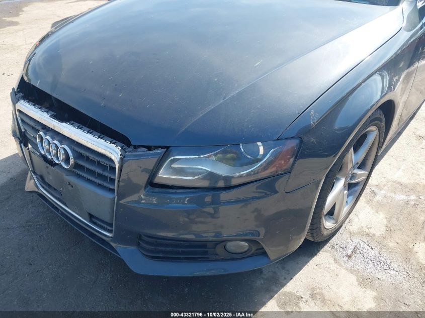 2009 Audi A4 2.0T Avant VIN: WAUXF78KX9A122221 Lot: 43321796