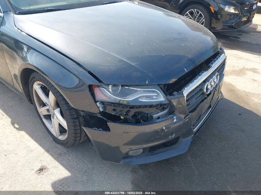 2009 Audi A4 2.0T Avant VIN: WAUXF78KX9A122221 Lot: 43321796