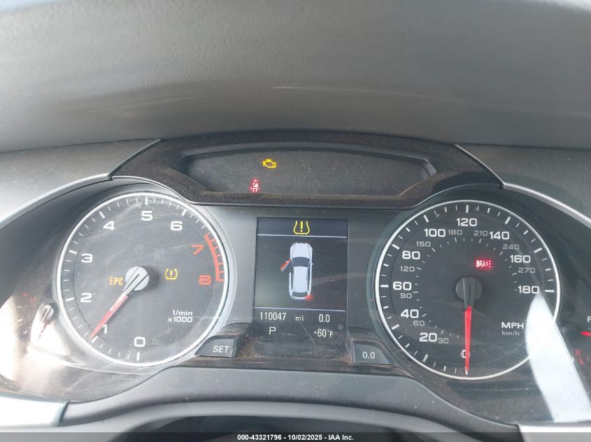 2009 Audi A4 2.0T Avant VIN: WAUXF78KX9A122221 Lot: 43321796