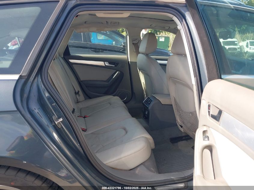 2009 Audi A4 2.0T Avant VIN: WAUXF78KX9A122221 Lot: 43321796