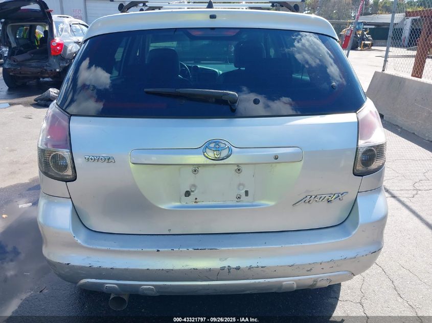 2006 Toyota Matrix VIN: 2T1KR32EX6C576315 Lot: 43321797