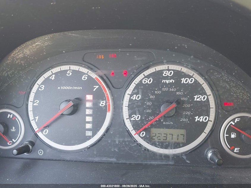 2003 Honda Cr-V Ex VIN: JHLRD78883C031307 Lot: 43321800