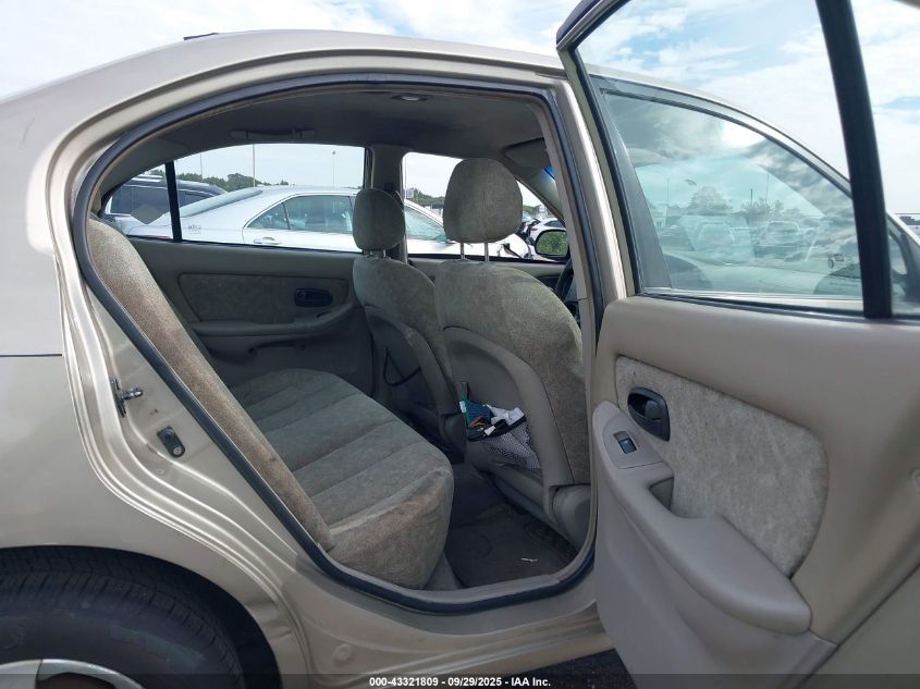 2001 Hyundai Elantra Gls VIN: KMHDN45D41U128978 Lot: 43321809