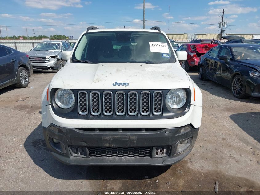 2015 Jeep Renegade Latitude VIN: ZACCJABT4FPB90539 Lot: 43321823