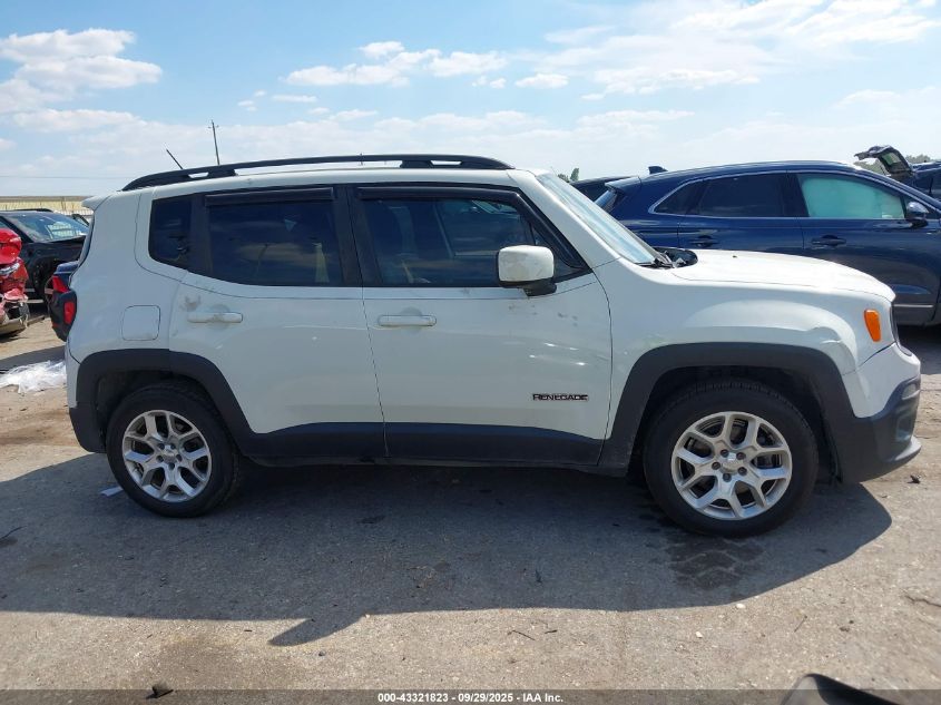 2015 Jeep Renegade Latitude VIN: ZACCJABT4FPB90539 Lot: 43321823