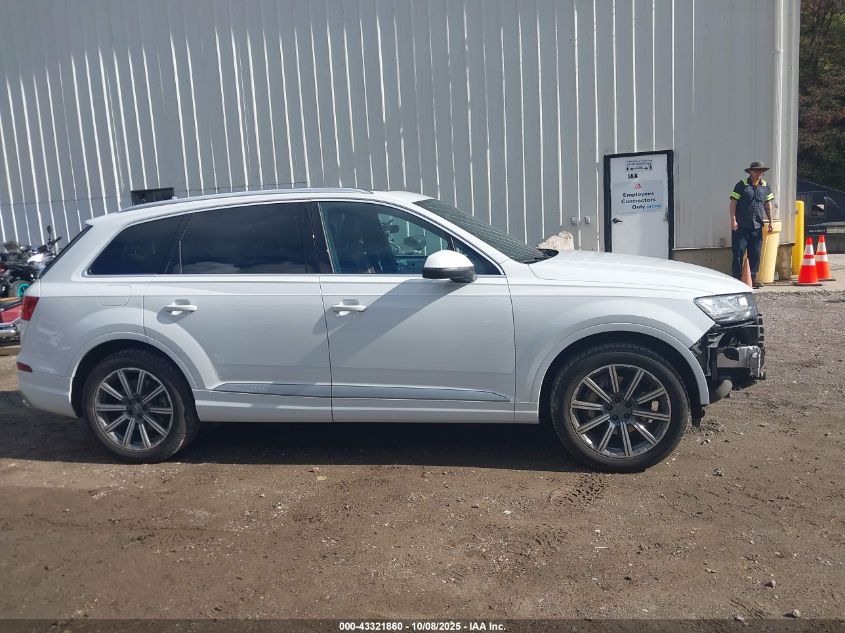 2018 Audi Q7 2.0T Premium VIN: WA1LHAF78JD031128 Lot: 43321860