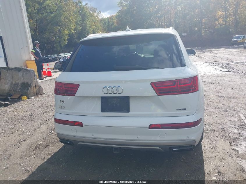 2018 Audi Q7 2.0T Premium VIN: WA1LHAF78JD031128 Lot: 43321860