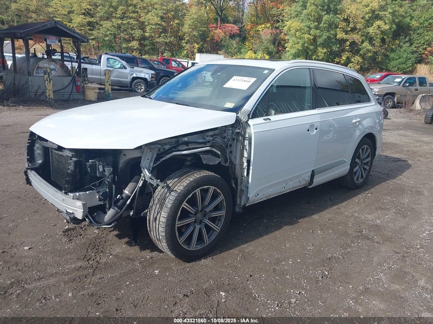Vin: wa1lhaf78jd031128, lot: 43816525, audi q7 2.0t premium 20182