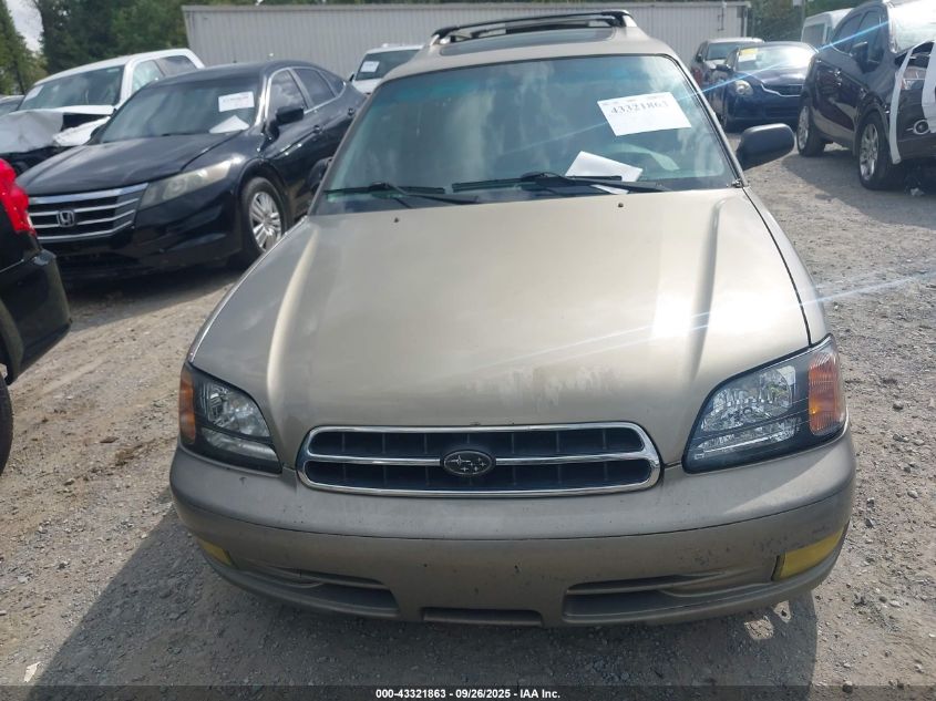 2000 Subaru Legacy Gt VIN: 4S3BH6456Y6302024 Lot: 43321863