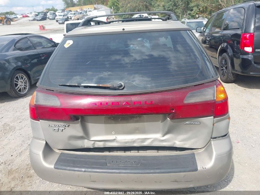2000 Subaru Legacy Gt VIN: 4S3BH6456Y6302024 Lot: 43321863