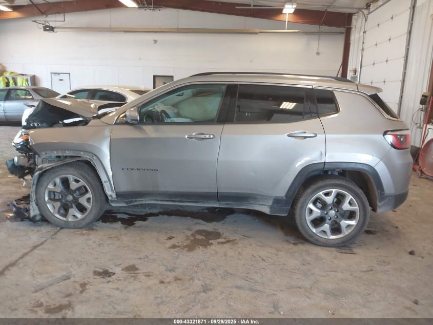 2019 Jeep Compass Limited 4X4 VIN: 3C4NJDCB1KT854198 Lot: 43321871