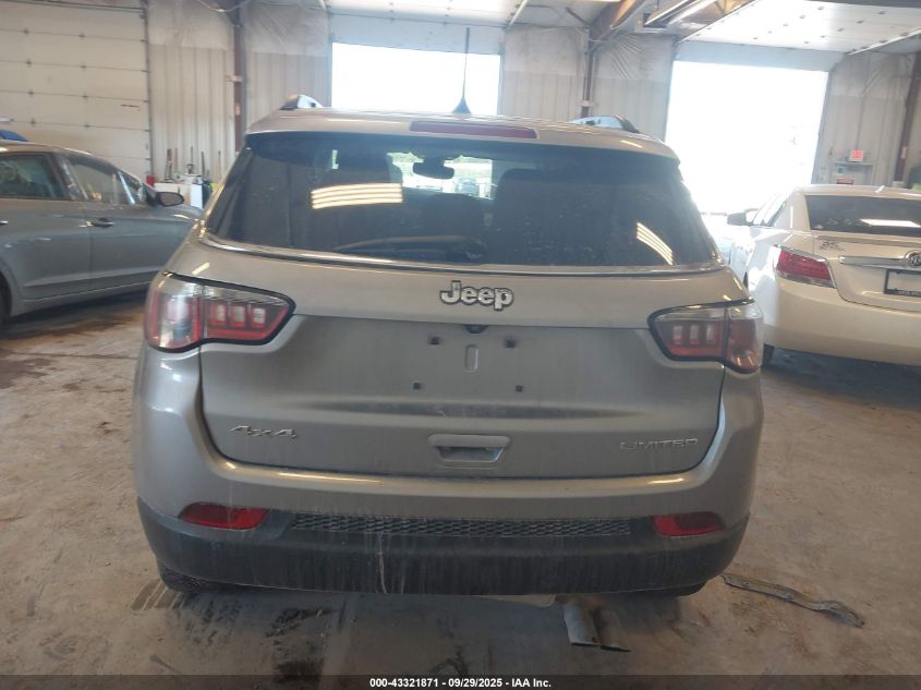 2019 Jeep Compass Limited 4X4 VIN: 3C4NJDCB1KT854198 Lot: 43321871