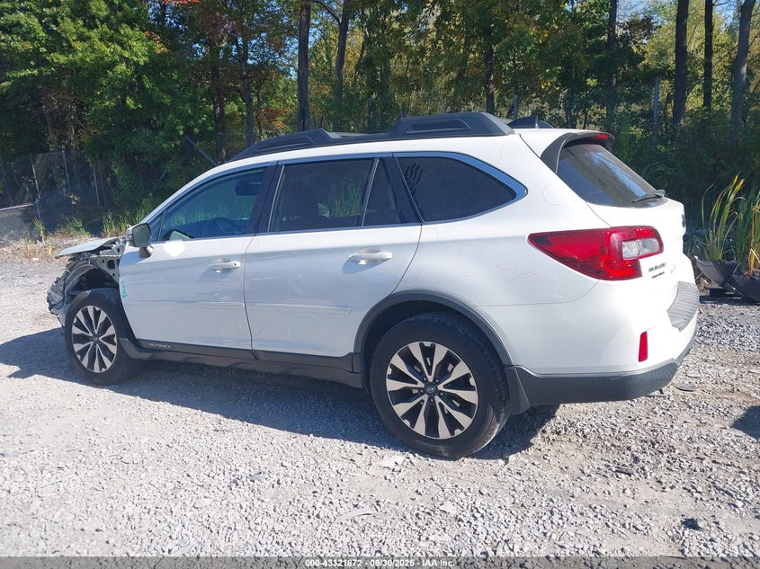 2016 SUBARU OUTBACK 2.5I LIMITED - 4S4BSBNC9G3312016