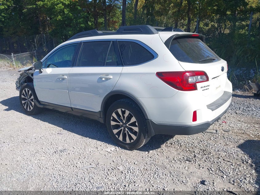 2016 SUBARU OUTBACK 2.5I LIMITED - 4S4BSBNC9G3312016