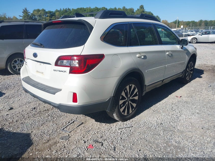2016 SUBARU OUTBACK 2.5I LIMITED - 4S4BSBNC9G3312016