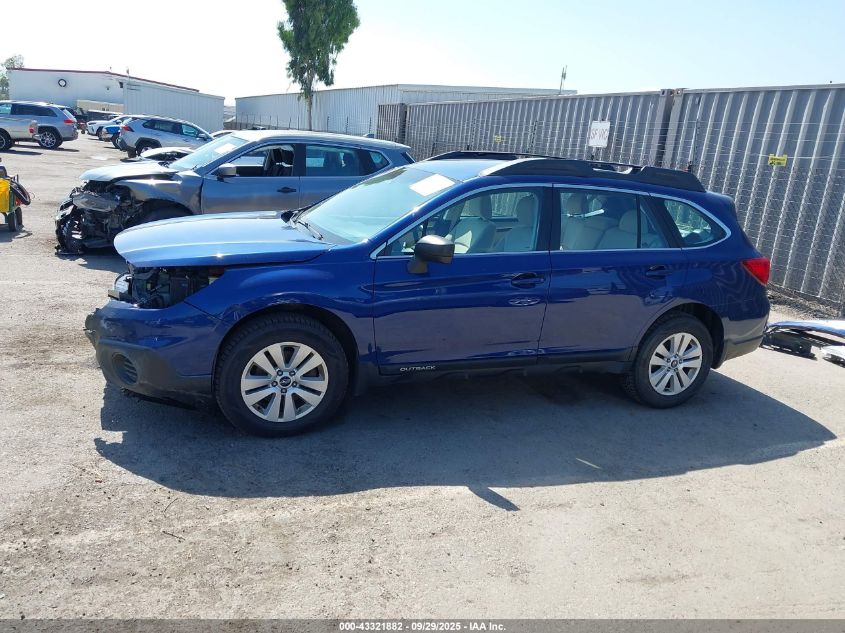 2017 Subaru Outback 2.5I VIN: 4S4BSAAC4H3309977 Lot: 43321882