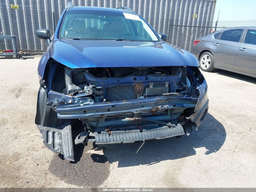 2017 Subaru Outback 2.5I VIN: 4S4BSAAC4H3309977 Lot: 43321882