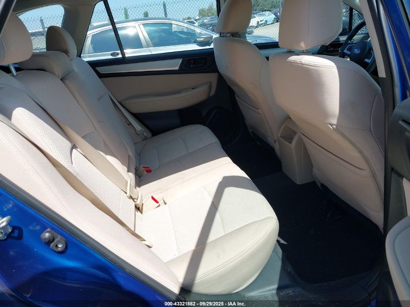 2017 Subaru Outback 2.5I VIN: 4S4BSAAC4H3309977 Lot: 43321882