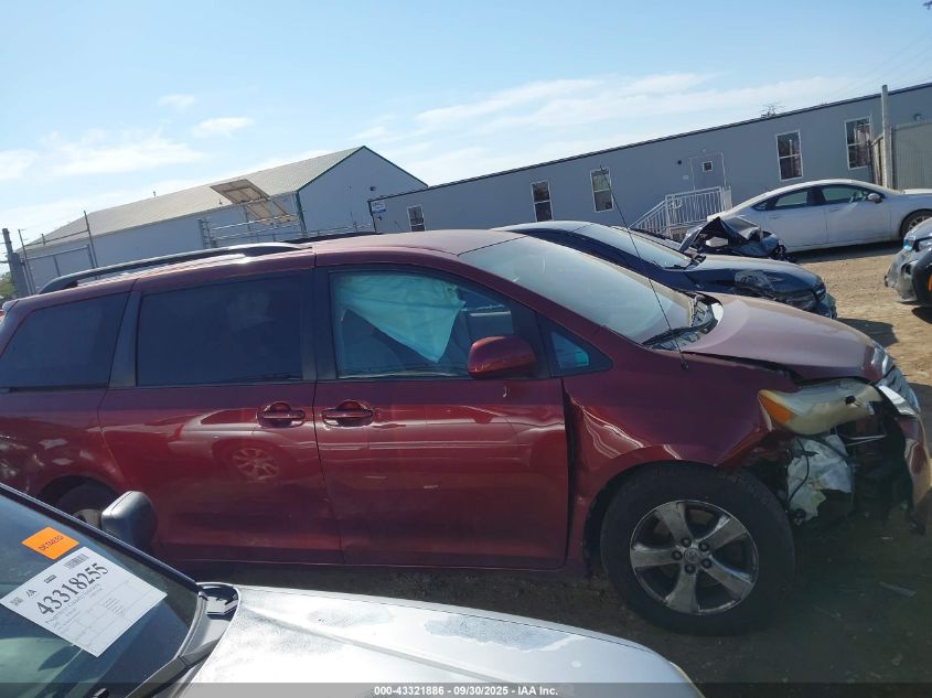 2013 Toyota Sienna Le V6 8 Passenger VIN: 5TDKK3DCXDS327016 Lot: 43321886