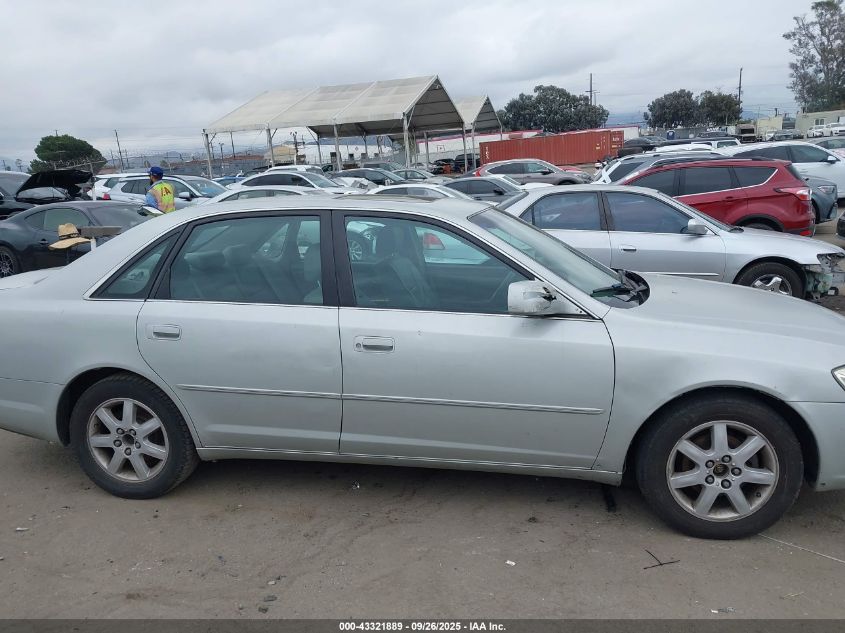 2002 Toyota Avalon Xls VIN: 4T1BF28B82U239182 Lot: 43321889