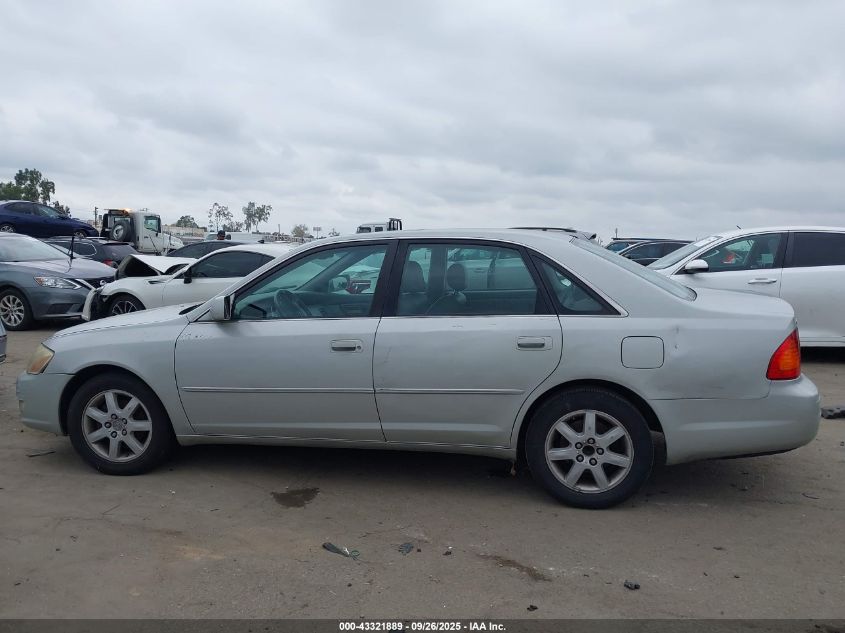 2002 Toyota Avalon Xls VIN: 4T1BF28B82U239182 Lot: 43321889