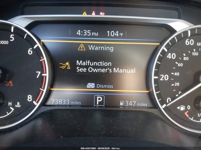 2020 NISSAN ALTIMA SR FWD 1N4BL4CV4LC175911