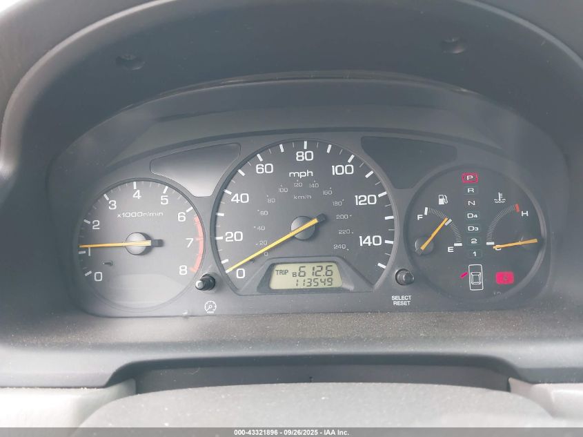 2001 Honda Accord 3.0 Ex VIN: 1HGCG16521A009040 Lot: 43321896