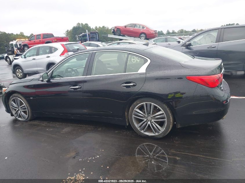 2015 Infiniti Q50 Premium VIN: JN1BV7AR6FM399002 Lot: 43321923