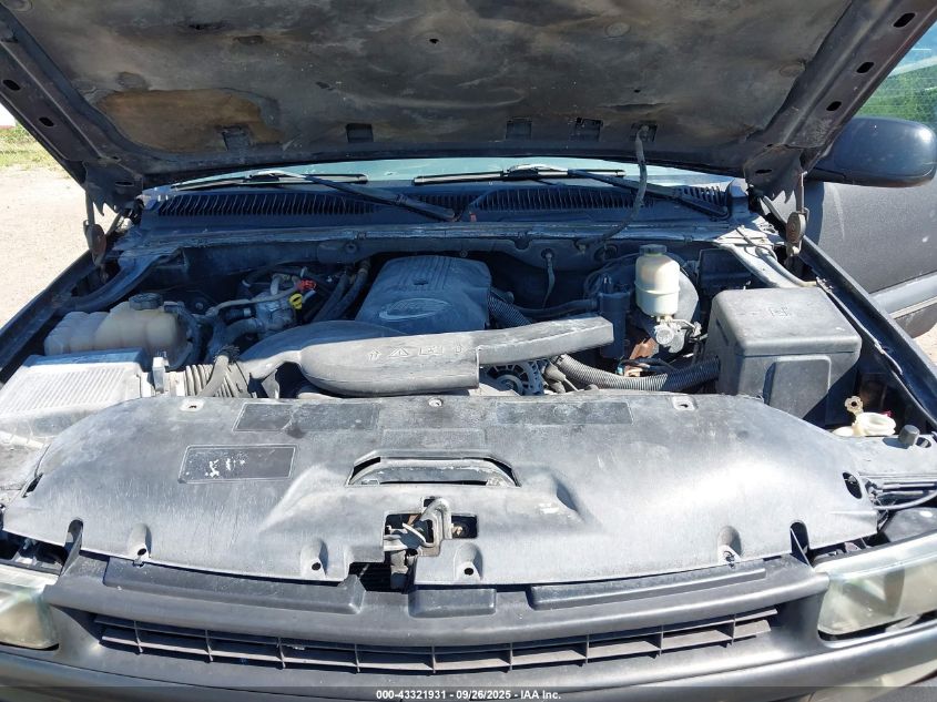 2003 Chevrolet Suburban 1500 Ls VIN: 3GNEC16Z93G252037 Lot: 43321931