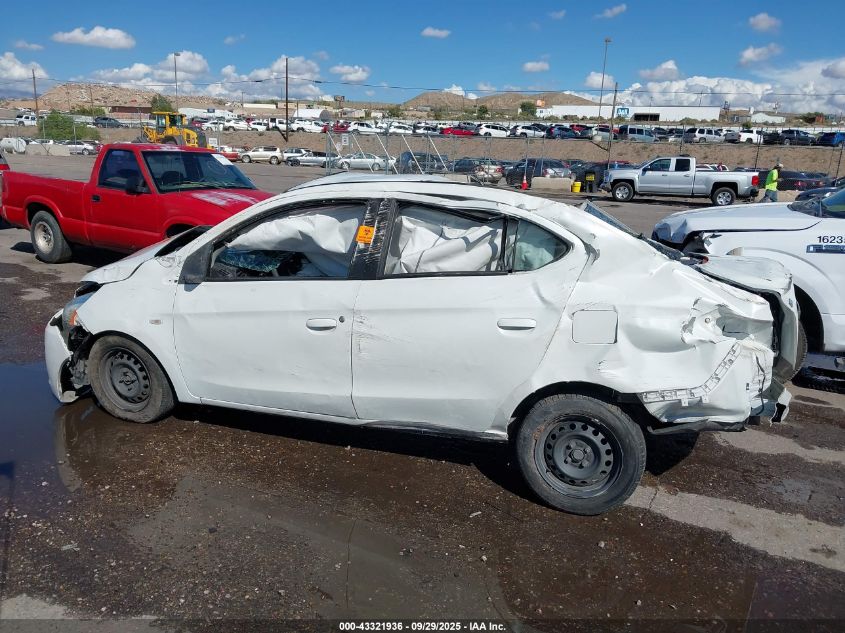 2018 Mitsubishi Mirage G4 Es VIN: ML32F3FJ2JHF09248 Lot: 43321936