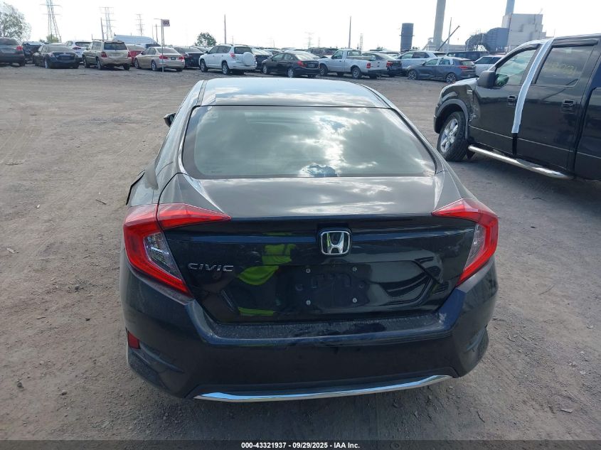 2019 Honda Civic Lx VIN: 19XFC2F6XKE029816 Lot: 43321937