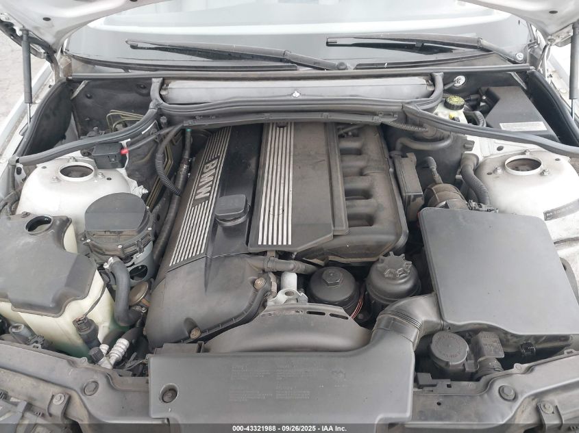 2003 BMW 325Xi VIN: WBAEU33443PH88738 Lot: 43321988